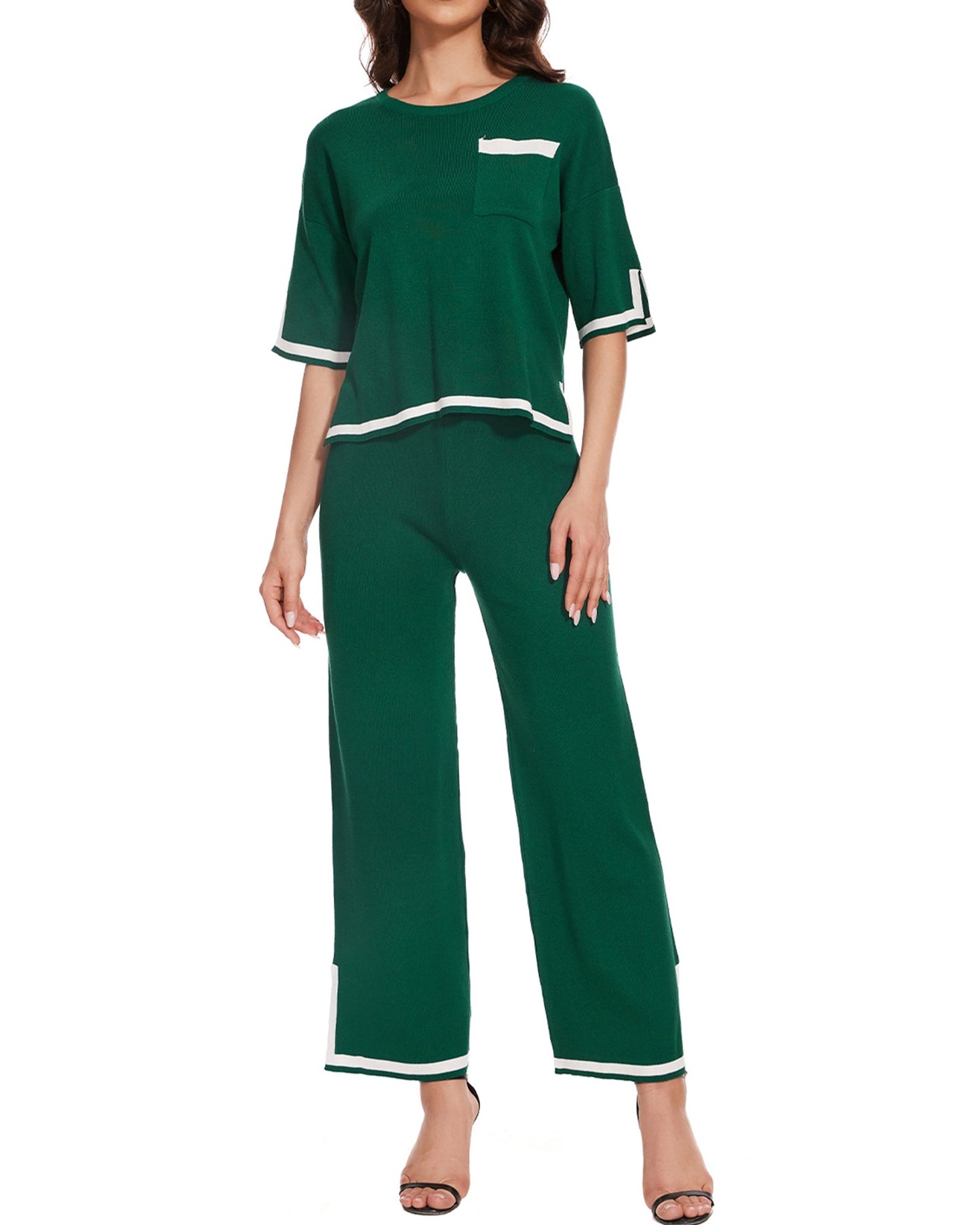 Conjunto de Suéter sin Mangas para Mujer