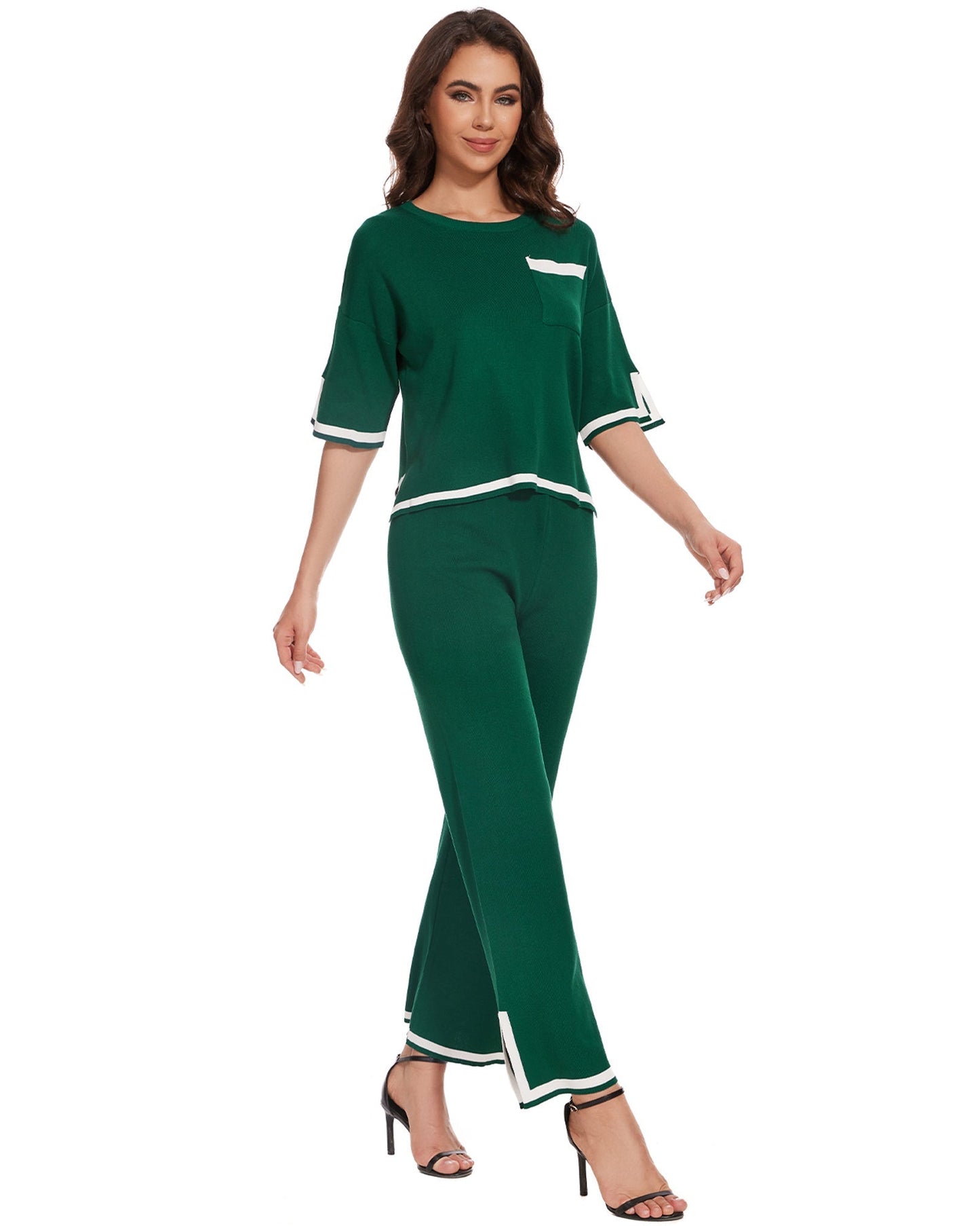 Conjunto de Suéter sin Mangas para Mujer