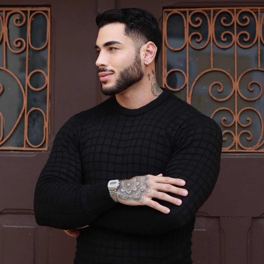 Jersey de Punto Hombre Estilo Versátil y Atemporal