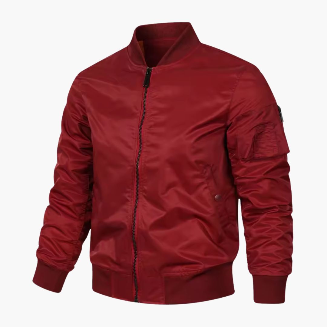 Chaqueta Bomber Impermeable Hombre