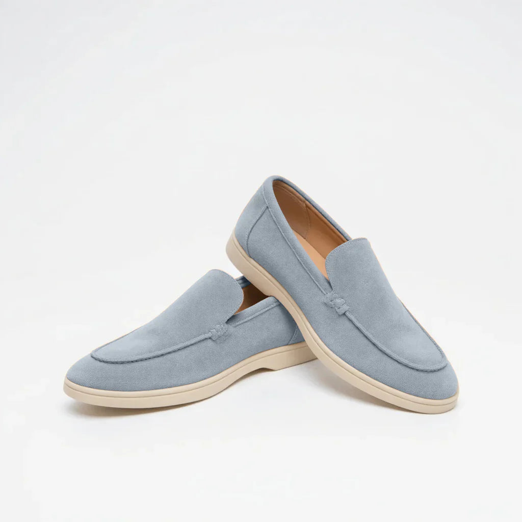 Mocasines de Terciopelo Hombre – Estilo Old Money Mónaco