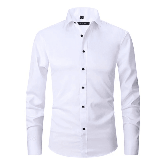 Camisa Antiarrugas Hombre – Estilo Slim y Moderno