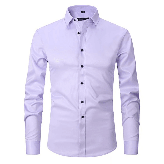 Camisa Antiarrugas Hombre – Estilo Slim y Moderno