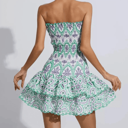 Vestido de Verano Musgo – Moda Femenina Casual y Sofisticada