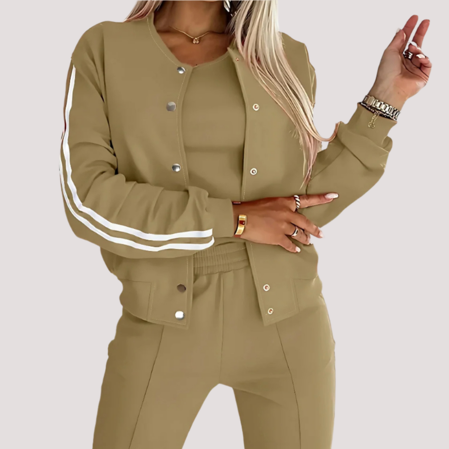 Conjunto 3 piezas mujer Carolina tendencia 2025