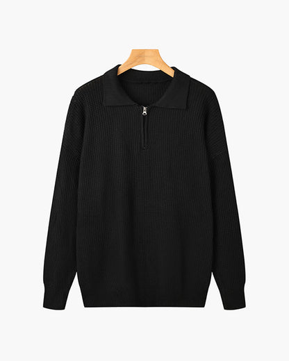 Suéter con Cierre – Moda Masculina Moderna