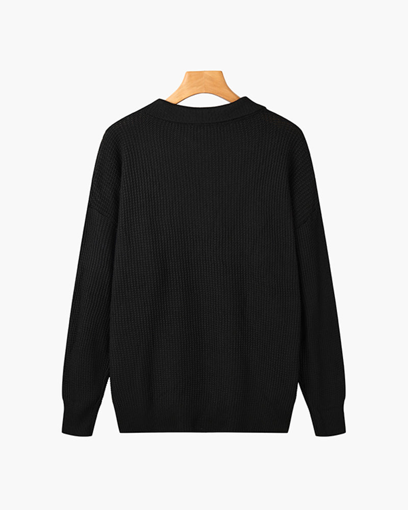 Suéter con Cierre – Moda Masculina Moderna
