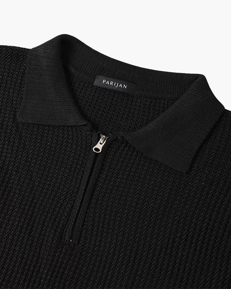 Suéter con Cierre – Moda Masculina Moderna