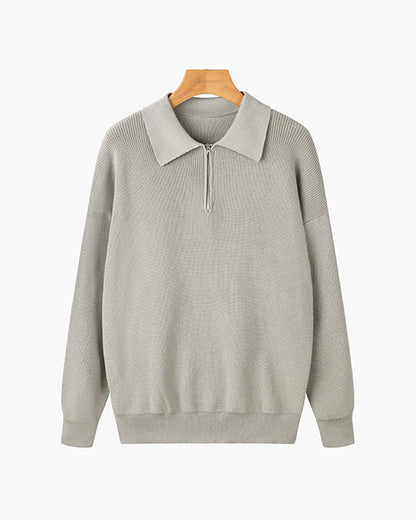 Suéter Elegante con Cierre – Ropa de Hombre Premium