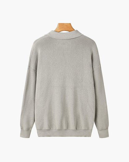 Suéter Elegante con Cierre – Ropa de Hombre Premium