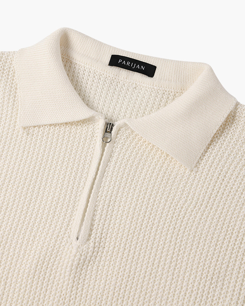 Suéter con Cierre – Moda Masculina Moderna