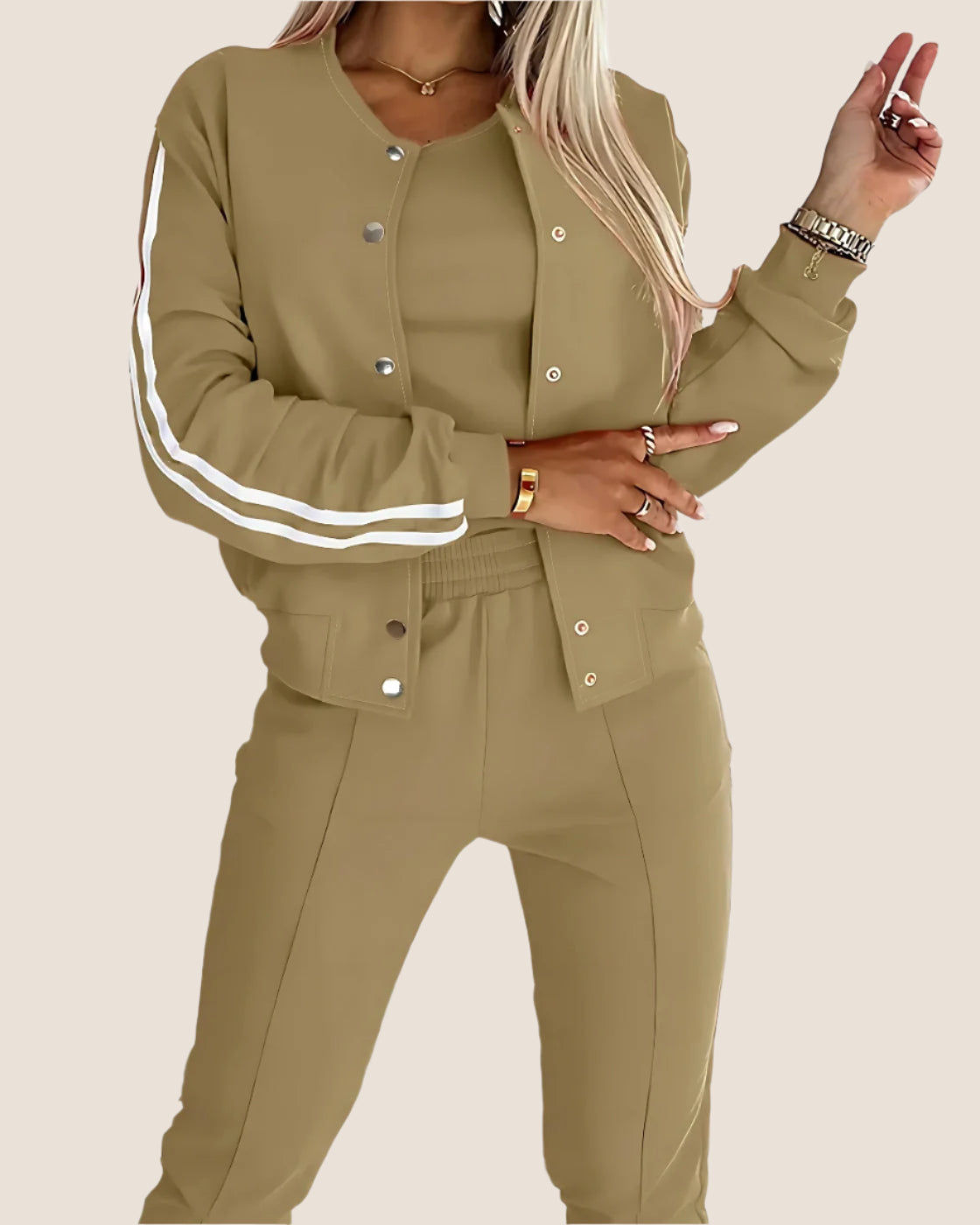 Conjunto 3 piezas mujer Carolina tendencia 2025