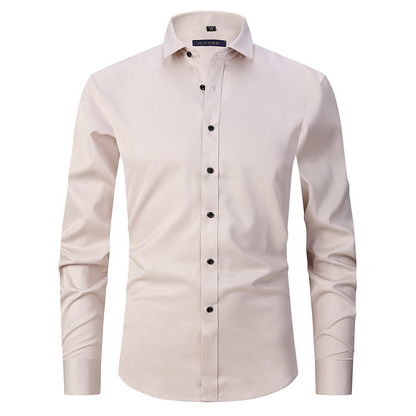 Camisa Antiarrugas Hombre – Estilo Slim y Moderno