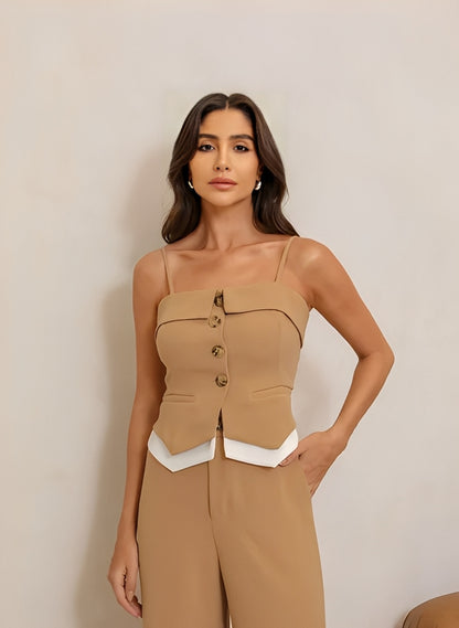 Conjunto de Moda Larissa Mujer – Estilo Elegante y Moderno