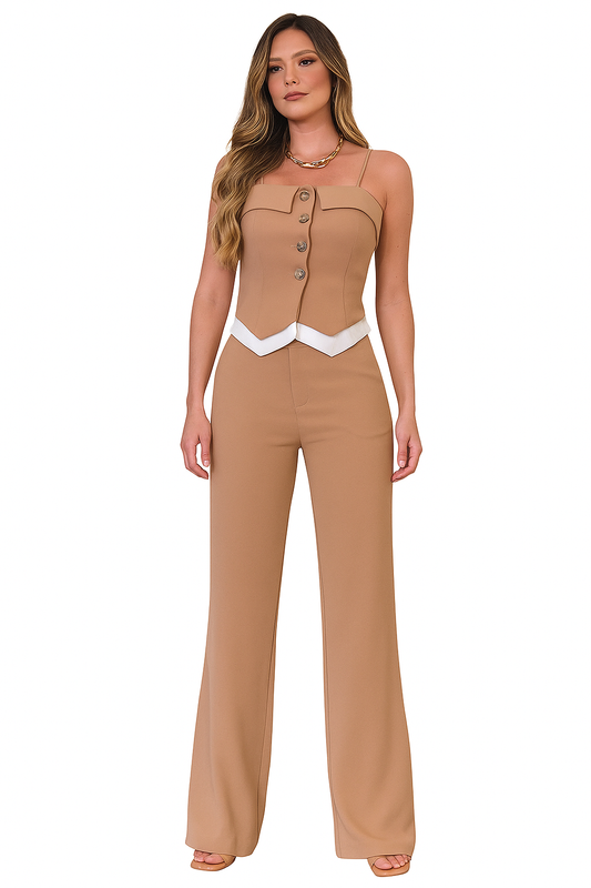 Conjunto de Moda Larissa Mujer – Estilo Elegante y Moderno